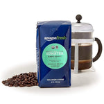Load image into Gallery viewer, Amazon Fresh Organic Fair Trade Sumatra Whole Bean Coffee, Dark Roast, 12 Ounce