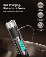 Load image into Gallery viewer, Maestri House Rechargeable Milk Frother with Stepless Speed Control, LunaFro Max Handheld Electric Foam Maker Waterproof Drink Mixer Foamer with Stand &amp; Detachable Whisks for Lattes, Cappuccino