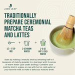 Load image into Gallery viewer, Jade Leaf Matcha Premium Ceremonial Grade Matcha Green Tea Powder - Japanese - Culinary, Ingredient, Ceremonial Barista Teahouse, Latte, Collagen, 1.76 Ounce (Pack of 1), Ceremonial Matcha