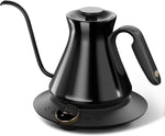 Load image into Gallery viewer, Cocinare FLOW M6 Pro Electric Gooseneck Kettle, ±0.5℉ Temperature Control for Pour-over Coffee &amp; Tea, Stainless Steel Interior, Quick Heating for Boiling Water (Soulages Black)