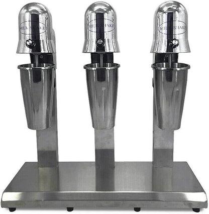 Milkshake Maker 540W Electric Milkshake Machine Drink Mixer Smoothie Maker Blender, 18000RPM, 27 oz, Commercial Home Use (3-Head, 180W+180W+180W)