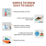 Load image into Gallery viewer, Soeos Organic Red Rooibos Loose Leaf Tea, 16 Ounce (1LB), Naturally Caffeine-Free Herbal Tea, USDA and Non-GMO Certified, Gluten Free, Keto Friendly, Rich Aroma &amp; Smooth Flavor, South African Grown, Perfect for Hot or Iced Tea