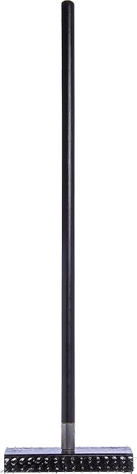 SPARTA 4029000 Stainless Steel Grill Brush, Grill Scraper With Metal Bristles, 30.5 Inches, Black, (Pack of 6)