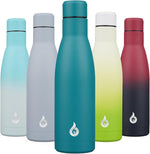 Load image into Gallery viewer, BJPKPK Insulated Water Bottle 17oz Stainless Steel Water Bottles Dishwasher Safe Reusable Metal Thermal Keep Cold and Hot,Laguna