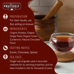 Load image into Gallery viewer, Organic Positively Tea Company, Chocolate Chai Rooibos Tea, K-Cup Compatible, 24 Pods