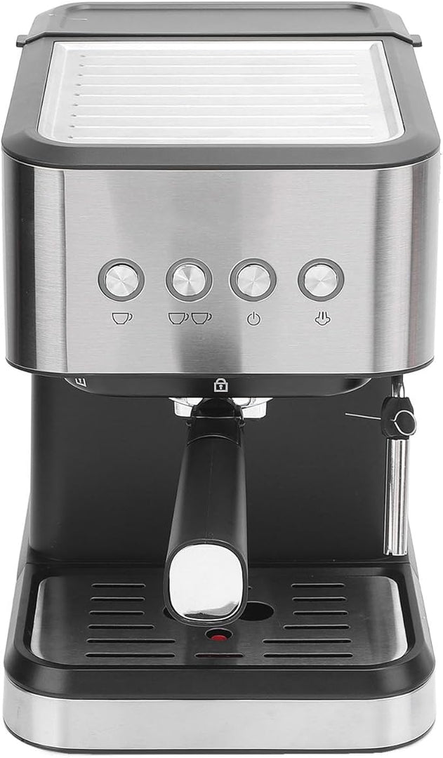 1.5L 1050W Semi Automatic Compact Coffee Machine with Milk Frothing System,20Bar High Pressure,Semi Automatic Vintage Espresso Machine,for Espresso Latte Cappuccino