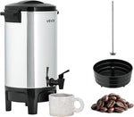 Load image into Gallery viewer, VEVOR Commercial Coffee Urn, 30 Cup 4.5 L Hot Beverage Dispenser with Dripless Faucet, Quick-Brewing Commercial Coffee Maker, Automatic Temperature Control, for Catering, Party, Church &amp; Restaurant