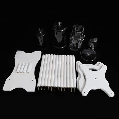 Cold Brew Drip Coffee Maker, 2500ml/84.54oz Ice Coffee Brewer Machine Dripper Pot Cold-Drip Coffee Tower with Glass Container Wood Stand for Home Office