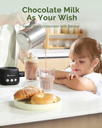 Load image into Gallery viewer, Maestri House Milk Frother, 4-in-1 Electric Milk Steamer and Frother, 16.9OZ 600W Smart Touch Control Hot and Cold Foam Maker, Memory Function for Latte, Cappuccinos, Warm Milk, Hot Chocolate Milk