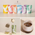 Load image into Gallery viewer, AutoimmuniTea – Soothing Tea Bags for Allergy Relief and Sinus Relief, Organic, Caffeine Free and USDA Certified, Blend of Lemon Balm, Ginger, Nettle, and Licorice, AIP Friendly