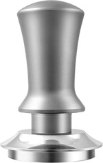 Load image into Gallery viewer, K COOL Espresso Hand Tamper, Premium Barista Coffee Tamper with Calibrated Spring, 100% Flat Stainless Steel Base Tamper for Breville Series 54mm Portafilter Basket (53mm, Silver)