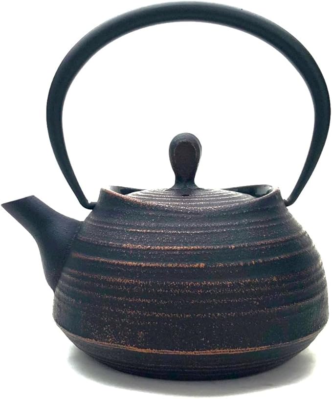 Southern iron teapot brush marks Hakeme 0.4L Copper Black (japan import)