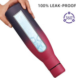 Load image into Gallery viewer, BJPKPK Insulated Water Bottle 12oz Small Stainless Steel Water Bottles Reusable Metal Thermal Keep Cold and Hot,Charming Black Red