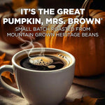 Load image into Gallery viewer, Maud's Pumpkin Spice Flavored Coffee Pods, 50 ct - 100% Arabica Medium Roast Coffee, Solar Energy Produced Recyclable Single Coffee Pods Compatible with Keurig K-Cup Brewers