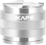 Load image into Gallery viewer, IKAPE Coffee Products, 53mm Coffee Distributor &amp; Hand Tamper, Adjustable Depth Espresso Distributor Fits All 53mm Espresso Portafilter, Compatible with 54MM Breville Bottomless Portafilter (Silver)