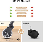 Load image into Gallery viewer, YFO Home Office Desk Chair Office Rubber Casters Ergonomic Computer Chair with Lumbar Support Adjustable Height Rolling Swivel Executive Task Armrests Chair， Brown Leather