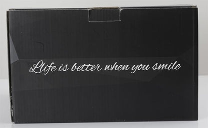 LIBWYS 4 Pack Double Walled Coffee Cups Glasses Mugs 12oz, Espresso Cappuccino Latte Tea Cups with Handle, Heat Resistant Borosilicate Clear Glasses 350ml