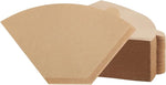 Load image into Gallery viewer, 100 Count Coffee Filter #2, 2 Cone Coffee Filters Unbleached Natural 2 Cone Filters Paper Compatible with Drip and Pour Over Coffee Maker
