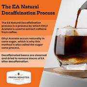 Fresh Roasted Coffee,100% Colombian Decaf, Kosher, EA Natural Decaf, K-Cup Compatible, 24 Pods