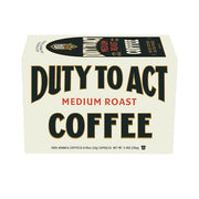 Duty to Act Medium Roast Coffee K-Cup, 12, 5.4 Ounce (Pack of 3)