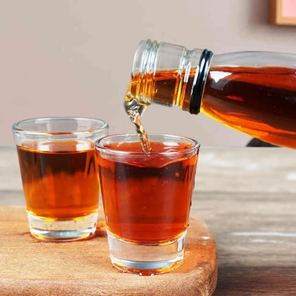 BCnmviku 1.5 oz Shot Glasses Sets with Heavy Base, Clear Shot Glass (10 Pack)