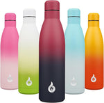 Load image into Gallery viewer, BJPKPK 25oz Insulated Stainless Steel Water Bottles Reusable Metal Travel Sports Water Bottle Keep Cold and Hot,Charming Black Red