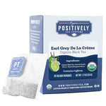 Load image into Gallery viewer, Organic Positively Tea Company, Earl Grey De La Crème Black Tea Bags, 20 Count