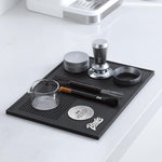 Load image into Gallery viewer, Espresso Tamping Mat - Thick Silicone Tamper Mat Coffee Bar Mat, Non-slip Coffee Tamper Holder Pad for Baristas Home