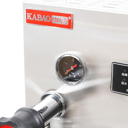 8L/2.1 Gallon Commercial Steam Milk Frother, Milk Steamer Machine with LED Display,Electric Coffee Foam Maker Frothing Machine for Coffee, Milk, Bubble Tea