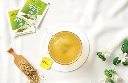 Damtuh Tartary Buckwheat Tea – Nutty & Refreshing Herbal Tea, Caffeine-Free, 100 Tea Bags (1.5g each)