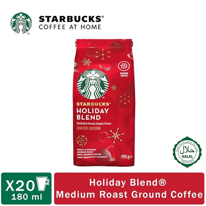 Starbucks Holiday Blend Coffee Whole Bean - 1Lb (16 Oz)