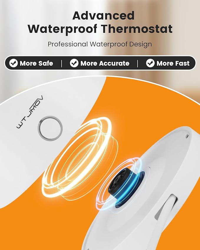 Electric Kettle Stainless Steel, 1.0L Small Water Boiler 1200W Fast Boiling, Double Wall Tea Kettle Pot Automatic Shut Off, Durable Coffee & Tea Maker/Warmer/Heater White