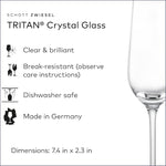 Load image into Gallery viewer, SCHOTT ZWIESEL Bar Special Sherry Glass (Set of 6), Shot Glasses with Stem, Dishwasher-Safe Tritan Crystal Glasses, Made in Germany (4 Ounce)