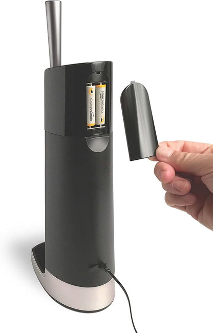 FIZZICS - DraftPour Beer Dispenser - Converts Any Can or Bottle Into a Nitro-Style Draft, Gift for Men and Beer Enthusiast, Beer Tap Draft Machine - Carbon (Pack of 4)