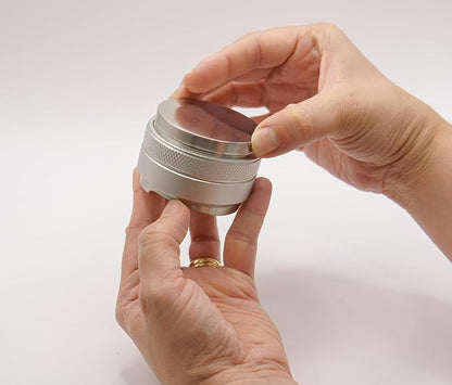 53mm Espresso Tamper and Distributor - Dual-Head Coffee Leveler for 54mm Breville Portafilters | Adjustable Stainless Steel Espresso Machine Accessory