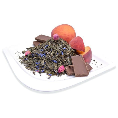 Organic Positively Tea Company, Secret Garden, Green Tea, Loose Leaf, 16 Ounce