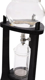 Load image into Gallery viewer, Cold Brew Drip Coffee Maker, 600ml/20.29 Ice Coffee Brewer Machine Cold-Drip Coffee Tower with Glass Container Wood Stand for Home Office