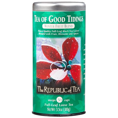 The Republic of Tea, Tea of Good Tidings, Full Leaf 3.5 Oz.