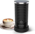 Load image into Gallery viewer, Milk Frother, Automatic Milk Steamer and Heater, 4-in-1 Multifunction Electric Hot and Cold Foam Maker and Milk Warmer for Latte, Cappuccinos, Macchiato,Black