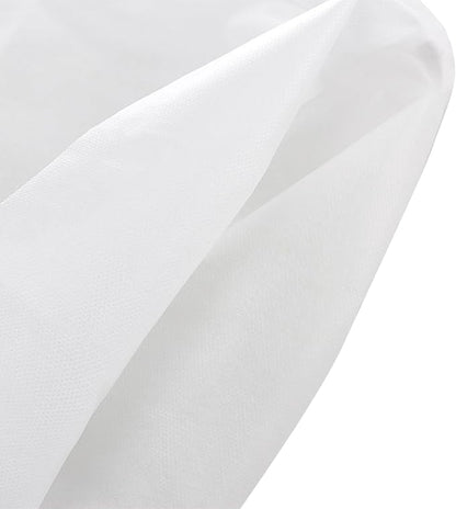 PINGEUI 100 PCS 20 x 24 Inch Cold Brew Coffee Filters, White Coffee Filter Bag with Drawstring, Commercial Cold Brew Filters for Coffee, Tea