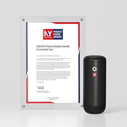 Nuttii Burr Coffee Grinder – Electric, Portable, Small, Quiet Conical Burr Coffee Bean Mill, 20 Adjustable Settings for Espresso, Pour-Over, French, Press Moka for Home Travel Use (Sunshine Yellow)