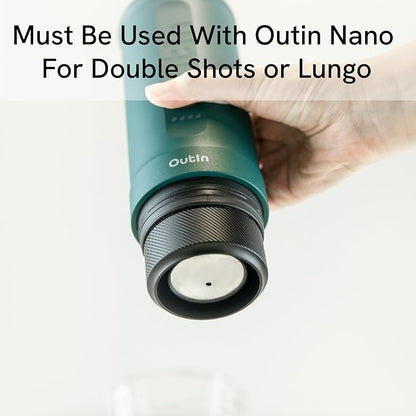 OutIn Nano Complete set Portable Espresso Machine with Double Shot Accessorries and Carry Bag