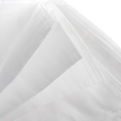 PINGEUI 100 PCS 20 x 24 Inch Cold Brew Coffee Filters, White Coffee Filter Bag with Drawstring, Commercial Cold Brew Filters for Coffee, Tea