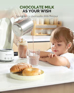 Load image into Gallery viewer, Maestri House Milk Frother, 4-in-1 Electric Milk Steamer and Frother, 16.9OZ 600W Smart Touch Control Hot and Cold Foam Maker, Memory Function for Latte, Cappuccinos, Warm Milk, Hot Chocolate Milk