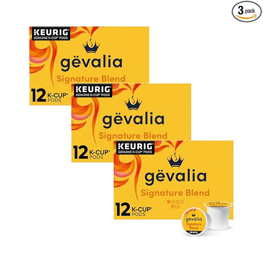 Gevalia Signature Blend Mild Roast K-Cup® Coffee Pods, 10 CT (Pack of 3)