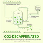 Load image into Gallery viewer, WT WEETEE Lemon Ginger Decaf Green Tea Bags 50 Counts, Made of Decaffeinated Green Tea, Ginger &amp; Natural Lemon Flavor, Clean &amp; Fresh