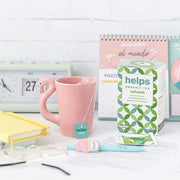 HELPS TEAS | Helps Refresh | Organic Green Tea with Spearmint. Natural Energy, Antioxidant, Thermogenic Herbal Tea| 16 Tea Bags |