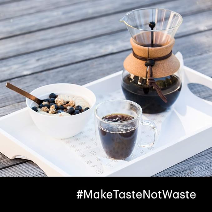 Bodum 51oz Pour Over Coffee Maker, High-Heat Borosilicate Glass with Reusable Stainless Steel Filter and Cork Grip - Made in Portugal