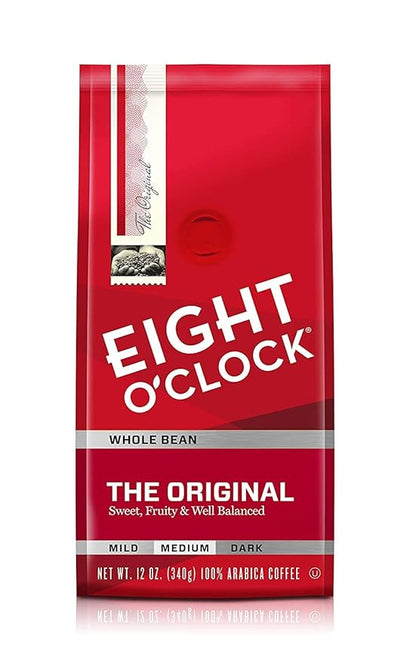 Eight O'clock Original Whole Bean Coffee, 12 oz