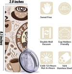 Load image into Gallery viewer, Funny Raccoon 20oz Stainless Steel Tumbler, Coffee Lovers Gifts, Straight Skinny Coffee Mug, Insulated Tumblers Cups Raccoon Gifts for Women Girls, Travel Water Bottle for Office Birthday Christmas